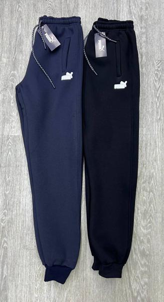 Штаны спорт MirWear (M-3XL) MW41-1016-1 black (зима)