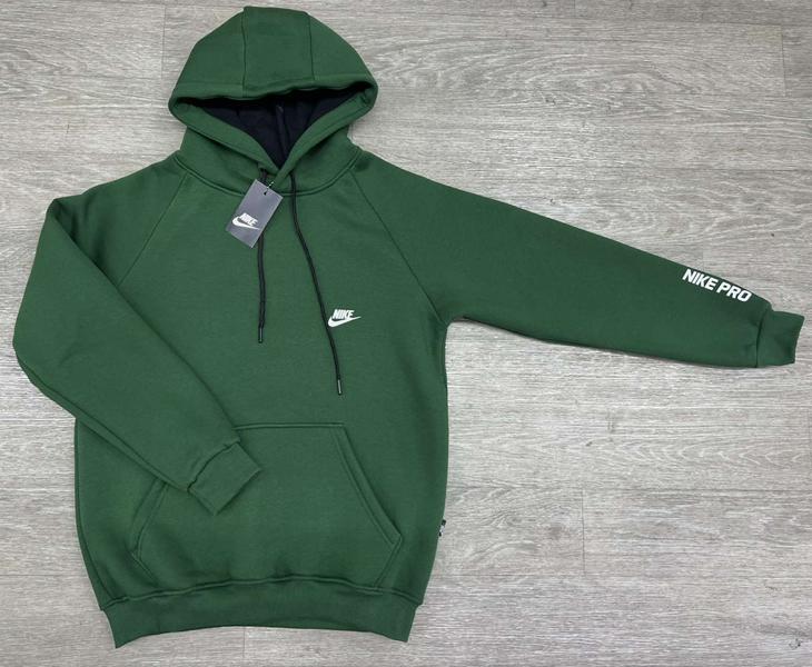 Худи MirWear (S-2XL) MW48-1030 green (зима)