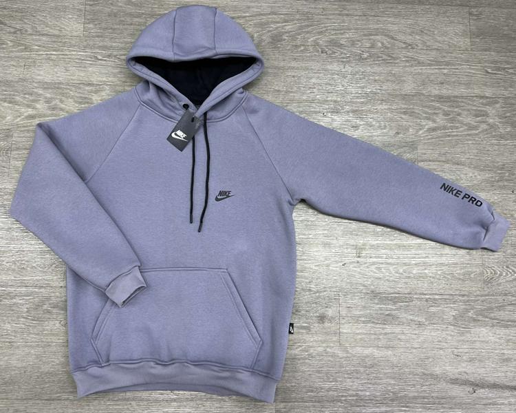 Худи MirWear (S-2XL) MW50-1030 grey (зима)