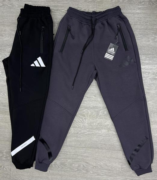 Штаны спорт MirWear (M-3XL) MW75-1032-1 black (зима)