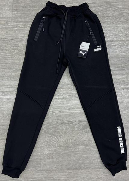 Штаны спорт MirWear (M-3XL) MW78-1032-2 black (зима)