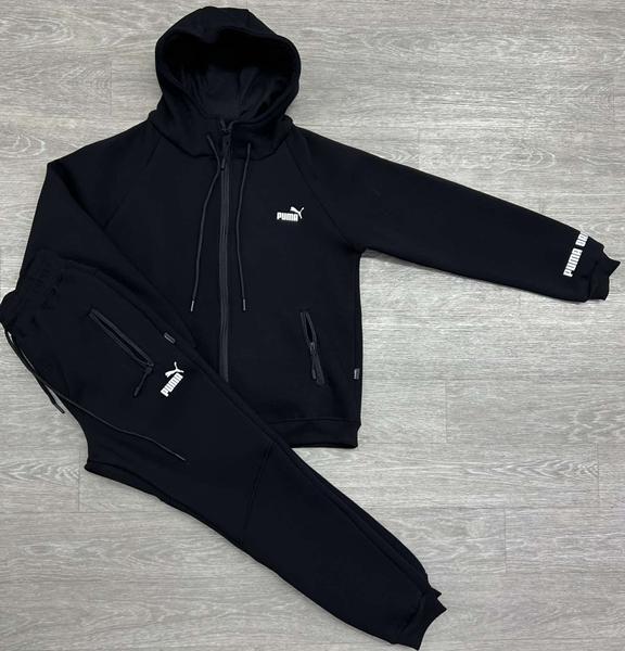 Костюм спорт MirWear (M-3XL) MW93-1033 black (зима)