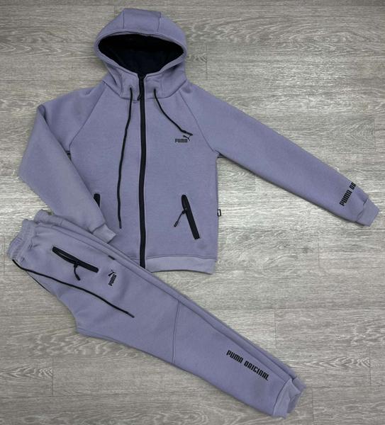 Костюм спорт MirWear (M-3XL) MW95-1033 grey (зима)