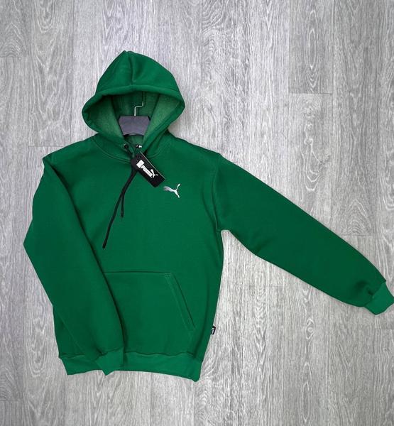 Худи MirWear (M-3XL) MW107-113 green (зима)