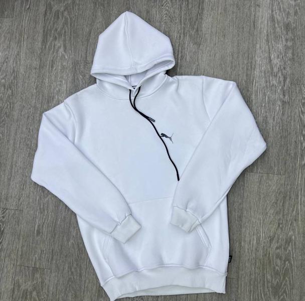 Худи MirWear (M-3XL) MW111-113 white (зима)