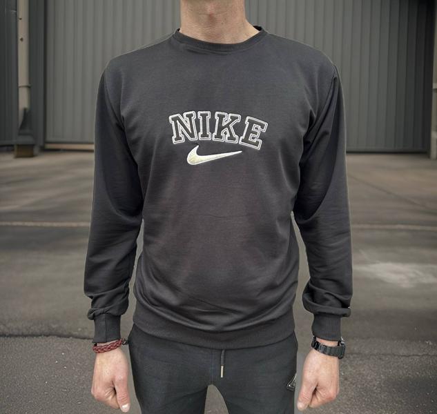 Свитер MirWear (M-3XL) MW195-220 d.grey (деми)