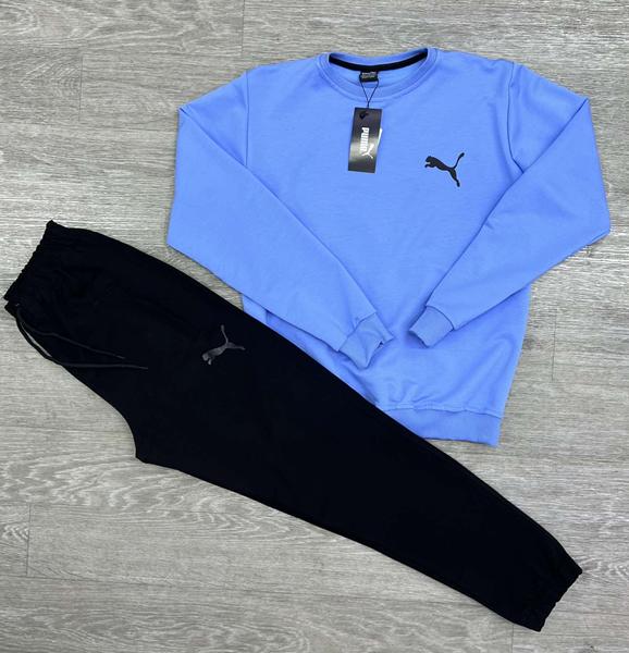 Костюм спорт MirWear (M-3XL) MW215-241-90 l.blue (деми)