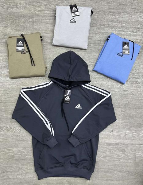 Худи MirWear (M-3XL) MW246-260 l.grey (деми)