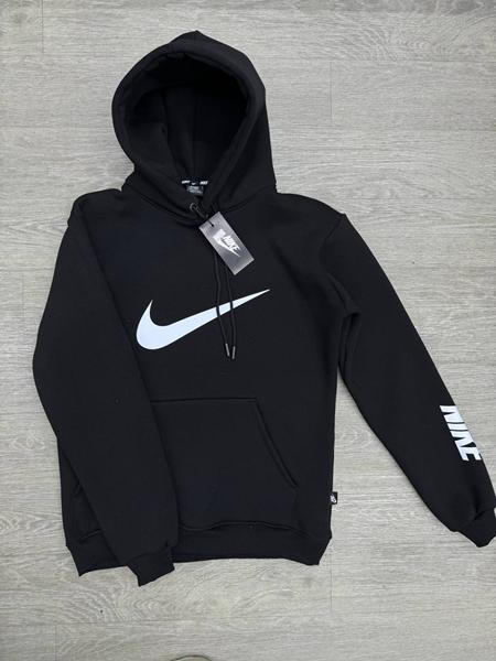 Худи MirWear (M-3XL) MW338-99 black (зима)