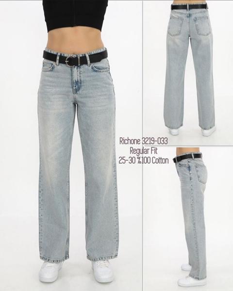 Джинсы Maxim Jeans (25-30) 3219-033 l.blue (деми)