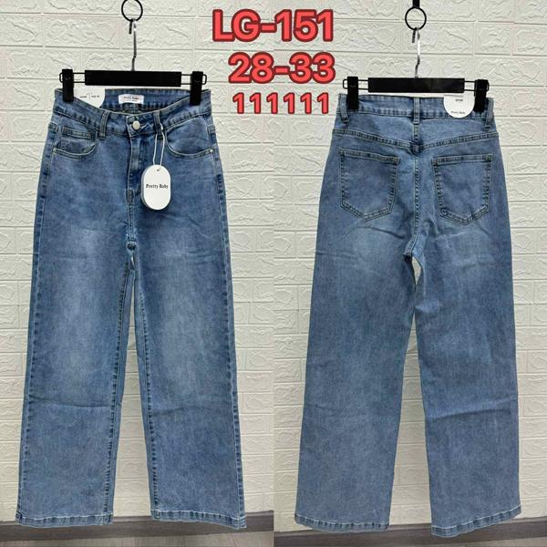 Джинсы NewJeans (28-33) LG151 blue (деми)