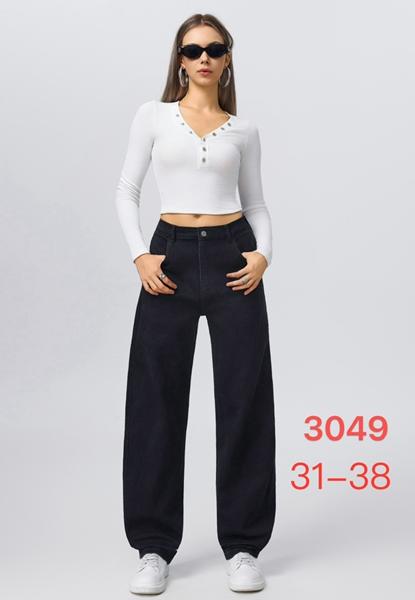 Джинсы NewJeans (31-38) 3049 black (деми)