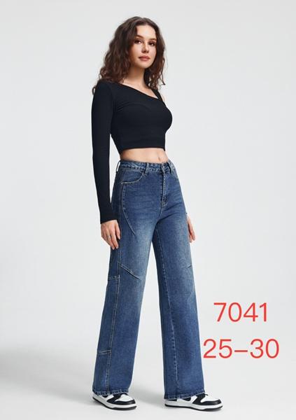 Джинсы NewJeans (25-30) 7041 blue (деми)