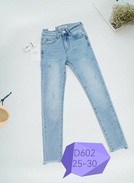 Джинсы NewJeans (25-30) D602 l.blue (деми)