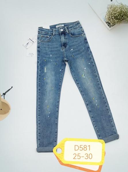 Джинсы NewJeans (25-30) D581 blue (деми)