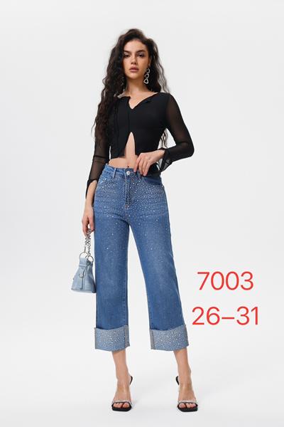 Джинсы NewJeans (26-31) 7003 blue (деми)
