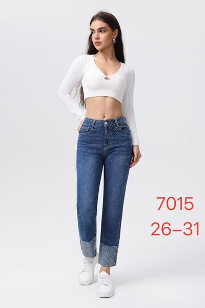 Джинсы NewJeans (26-31) 7015 blue (деми)