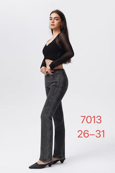 Джинсы NewJeans (26-31) 7013 black (деми)