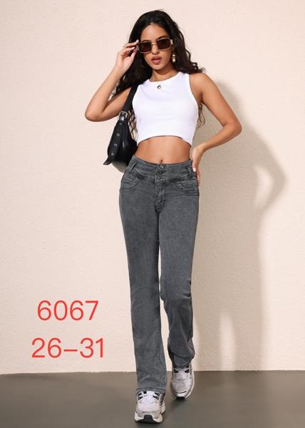 Джинсы NewJeans (26-31) 6067 grey (деми)