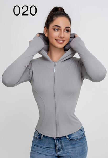 Кофта спорт NewJeans (S-XL) J0020 l.grey (деми)