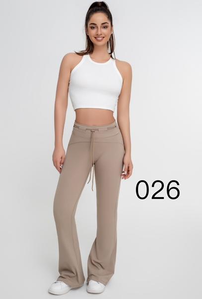 Штаны спорт NewJeans (S-XL) J0026 beige (деми)