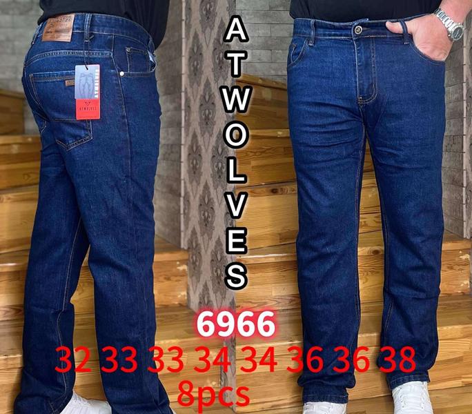 Джинсы Resalsa (32-38) 6966 blue (деми)