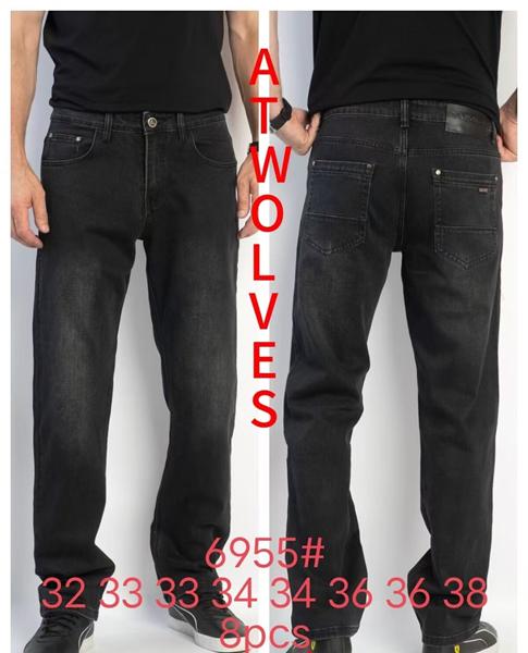 Джинсы Resalsa (32-38) 6955 black (деми)