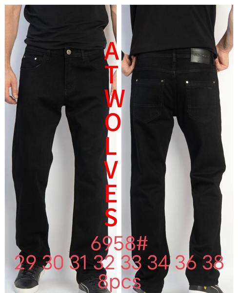 Джинсы Resalsa (29-38) 6958 black (деми)