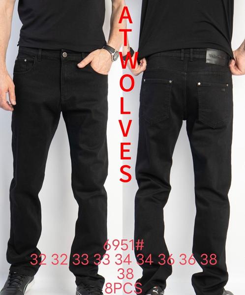 Джинсы Resalsa (32-38) 6951 black (деми)