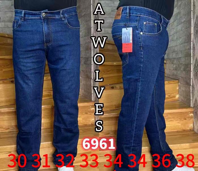 Джинсы Resalsa (30-38) 6961 blue (деми)