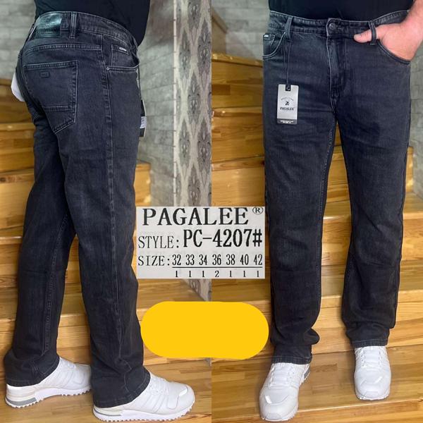 Джинсы Resalsa (32-42) PC4207 black (деми)