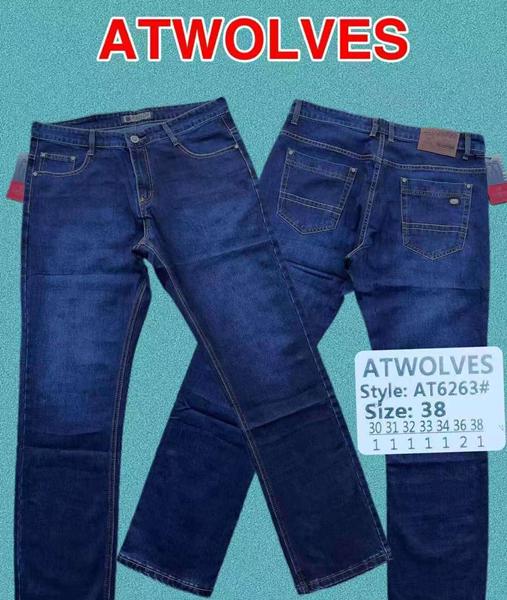 Джинсы Resalsa (30-38) AT6263 blue (деми)