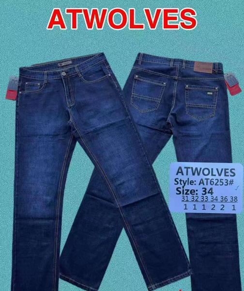 Джинсы Resalsa (31-38) AT6253 blue (деми)