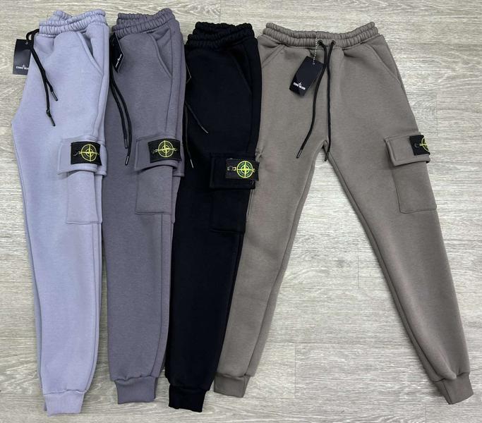 Штаны спорт MirWear kids (9-13) NW19-1006-2 l.grey (зима)