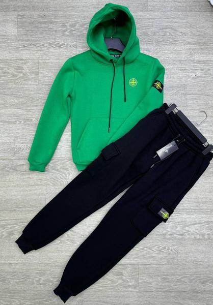 Костюм спорт MirWear kids (9-13) NW74-1000-1006-2 green (зима)