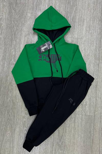 Костюм спорт MirWear kids (4-8) MR598-254-1 green (деми)