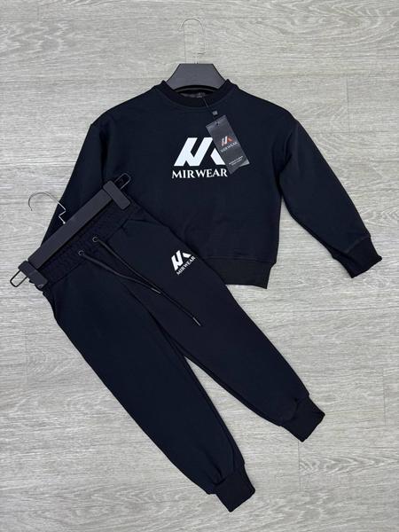 Костюм спорт MirWear kids (4-8) MR607-222-1 black (деми)