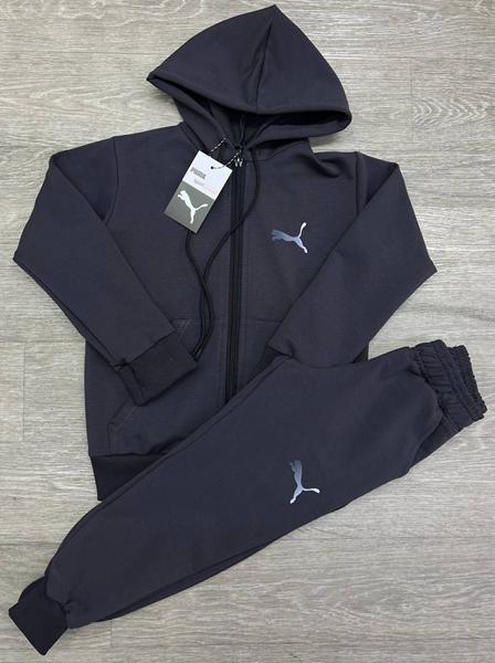 Костюм спорт MirWear kids (4-8) MR614-247-1 d.grey (деми)