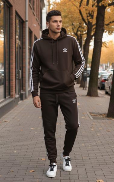 Костюм спорт Zalov (46-54) ZW1176 brown (деми)