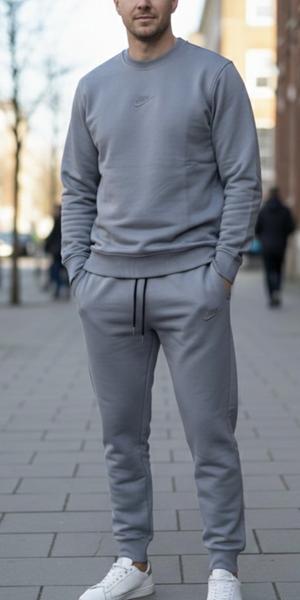 Костюм спорт Zalov (46-54) ZW1194 grey (деми)