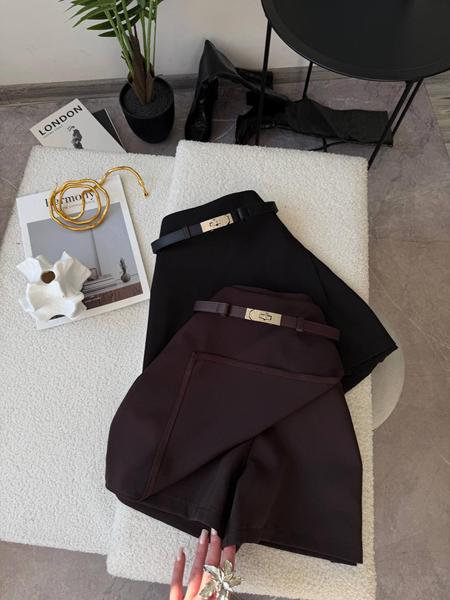 Юбка-шорты Sofi Cor (42-48) 9027 brown (лето)