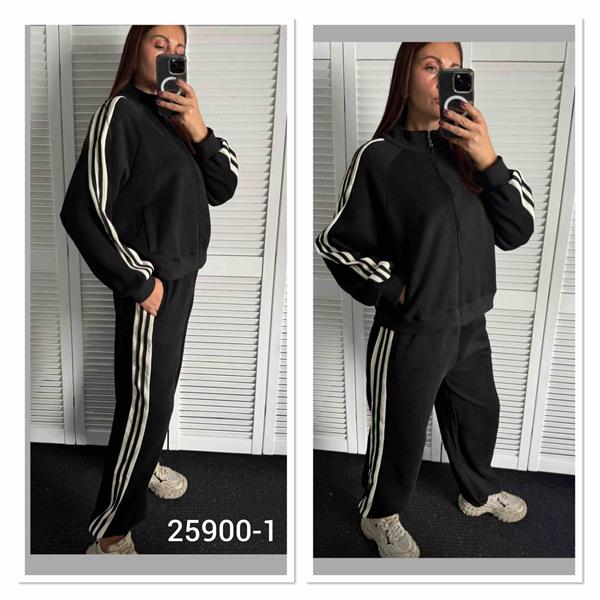 Костюм спорт MMC clothes (M-L) 25900-1 black (деми)