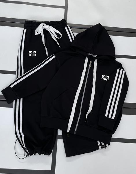 Костюм спорт Kosmy (128-152) 580 black (деми)