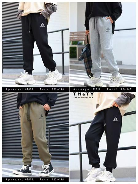 Штаны спорт Delfinka (122-146) 02616 khaki (деми)