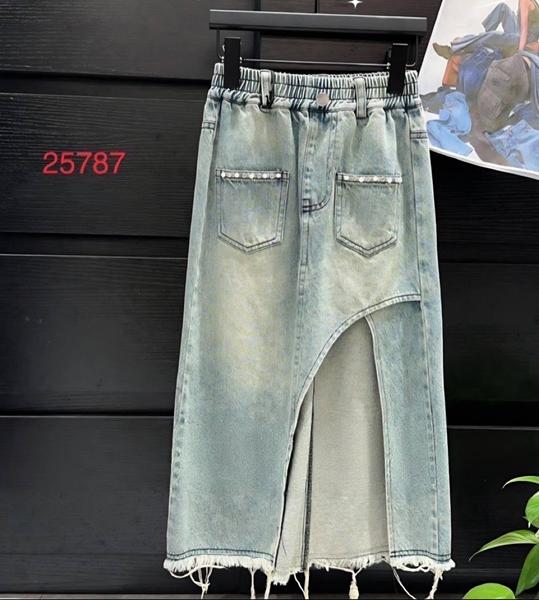 Юбка Delfinka (120-170) 25787 l.blue (лето)