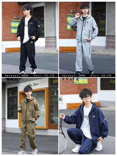 Костюм спорт Delfinka (152-170) 26606 khaki (деми)