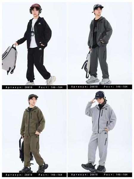 Костюм спорт Delfinka (146-164) 26610 l.grey (деми)