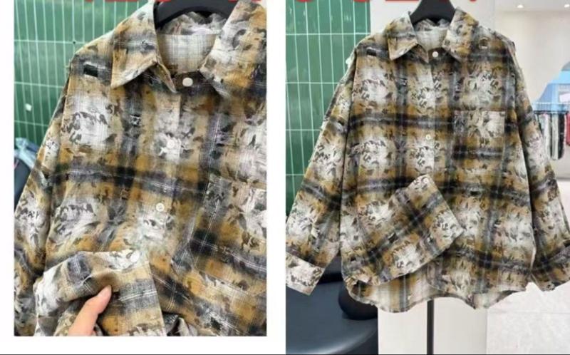 Рубашка Delfinka (120-170) C53 beige (деми)