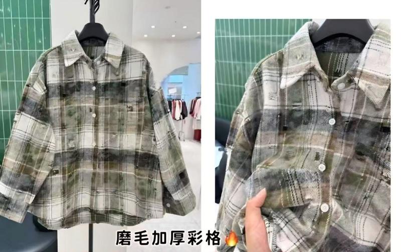 Рубашка Delfinka (120-170) C53 khaki (деми)