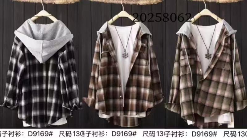 Рубашка Delfinka (130-170) D9169 black (деми)